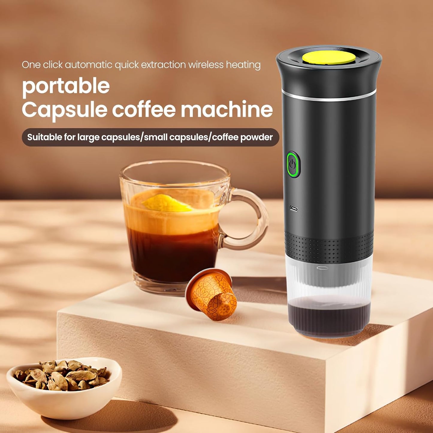YOY™ Coffee Machine – Wireless Coffee Maker
