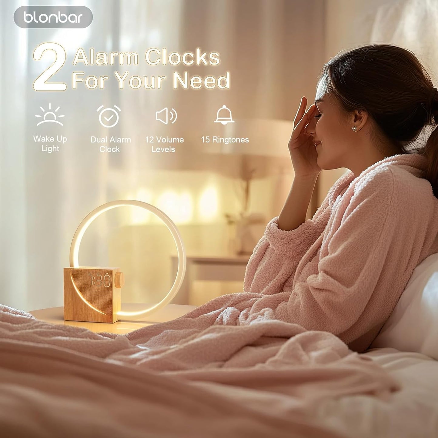 YOY™ Alarm Light – Touch Alarm Clock