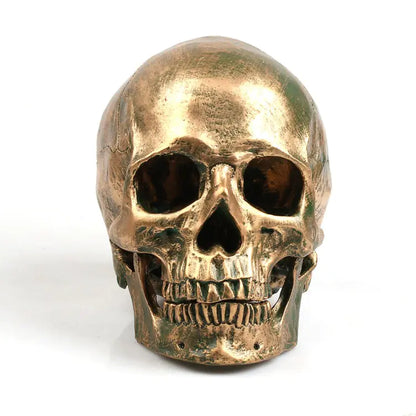 YOY™ Elegant Gold Skull Decor